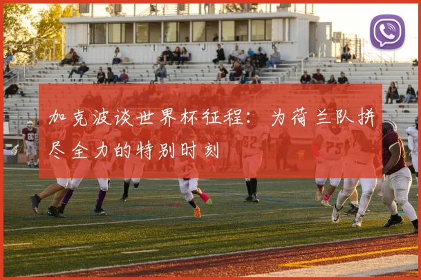 加克波谈世界杯征程：为荷兰队拼尽全力的特别时刻